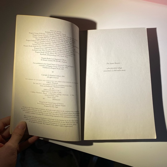 Eat Pray Love by Elizabeth Gilbert. Paperback. - Picture 6 of 7